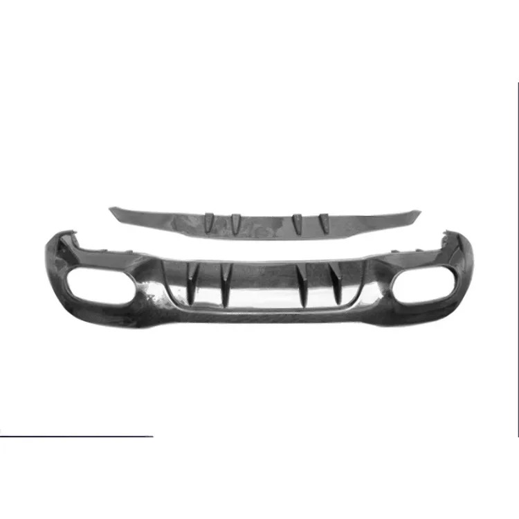 A-Class W177  Style Modification Accessory New Carbon Fiber Rear Lip Spoiler Front Bumper Surround Exhaust Accessory